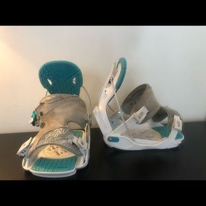 Flow Minx Snowboard Bindings!